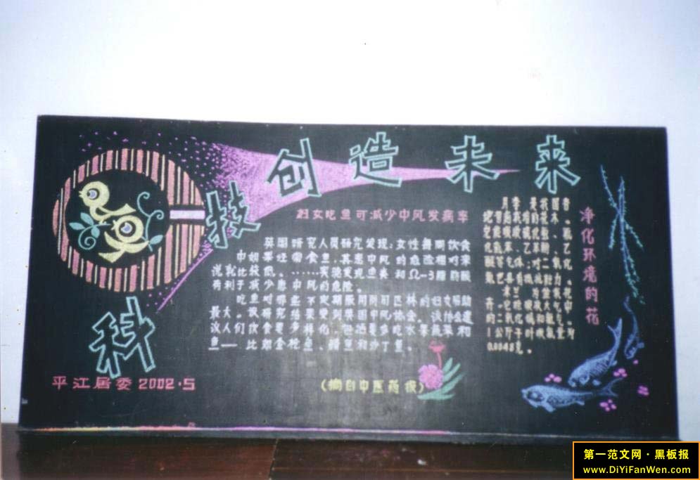 科技创新黑板报