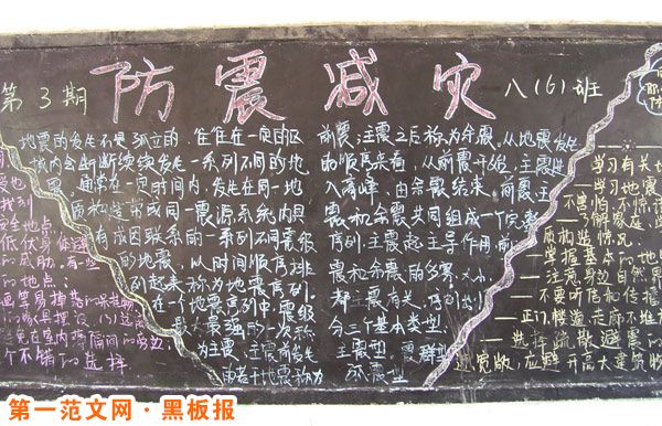 防震减灾黑板报:森林火灾的危险 防震减灾黑板报:森林火灾的危险