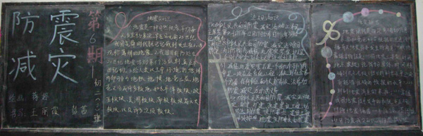 防震减灾黑板报:火灾时如何正确脱险? 防震减灾黑板报:火灾时如何正确脱险?