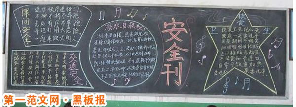 交通安全黑板报：乘车安全