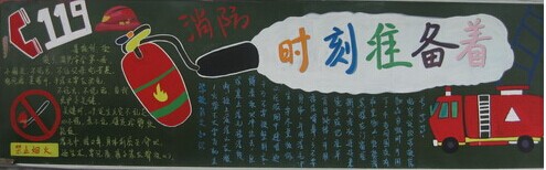 消防安全黑板报：防止汽车自燃