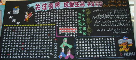 消防安全黑板报：消防意识