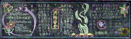 消防安全黑板报内容:十一月份黑板报(消防安全) 消防安全黑板报内容:十一月份黑板报(消防安全)