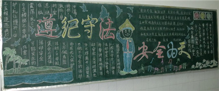 安全教育黑板报:高一安全教育黑板报 安全教育黑板报:高一安全教育黑板报