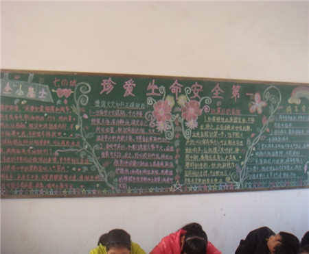安全教育黑板报:在教室内外活动应注意安全 安全教育黑板报:在教室内外活动应注意安全