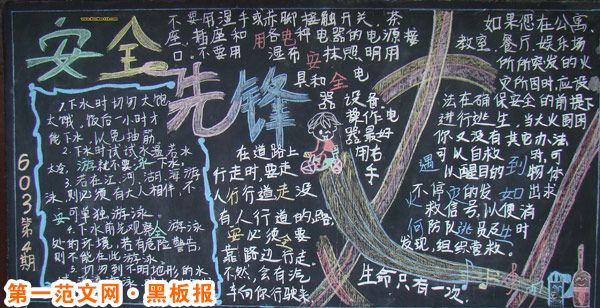 安全教育黑板报：怎样安全用电?