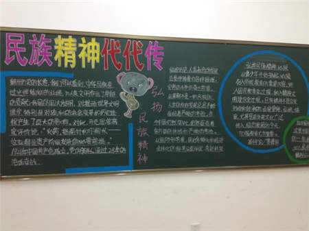 弘扬民族精神黑板报:有志者事竟成 弘扬民族精神黑板报:有志者事竟成