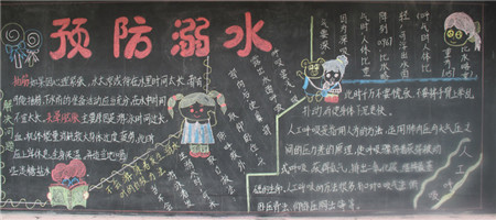 防溺水黑板报:保护自己 防溺水黑板报:保护自己