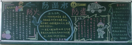 防溺水黑板报:防溺水 防溺水黑板报:防溺水