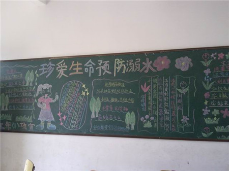 防溺水黑板报:上情下达,下情上报 防溺水黑板报:上情下达,下情上报