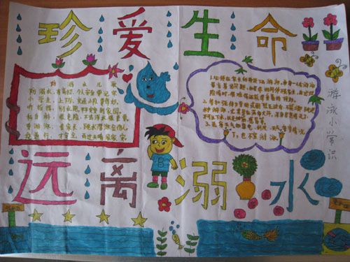 防溺水手抄报:如何开展岸上急救 防溺水手抄报:如何开展岸上急救