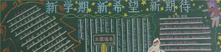 新学期黑板报:梦插上腾飞的翅膀 新学期黑板报:梦插上腾飞的翅膀