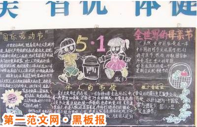 母亲节黑板报：各国习俗
