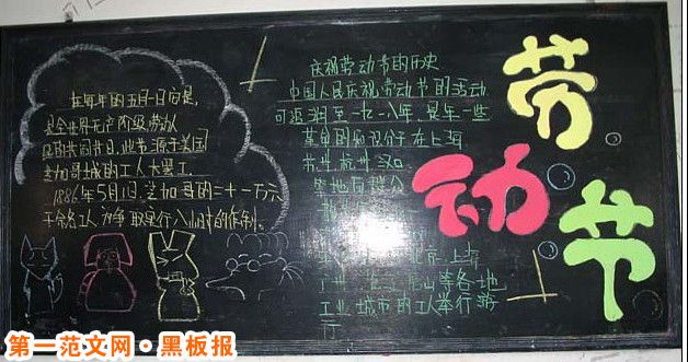 五一劳动节黑板报：劳动节纪念歌曲
