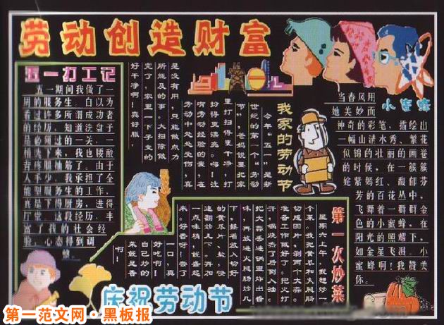 五一劳动节黑板报:劳模孔祥瑞 五一劳动节黑板报:劳模孔祥瑞