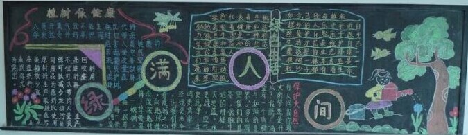 植树节黑板报：古代植树活动