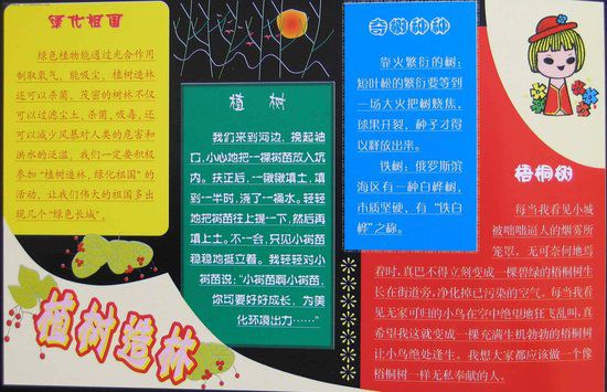 植树节黑板报：教你怎样种树
