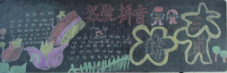 英语黑板报版面