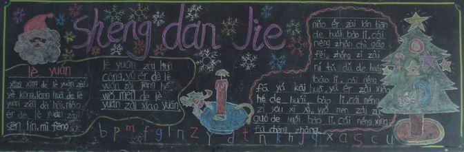 英语黑板报欣赏(3)