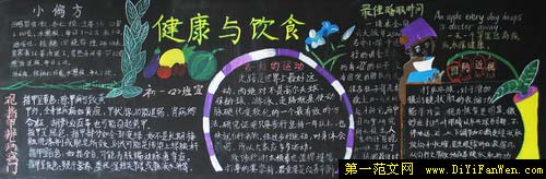 卫生教育黑板报