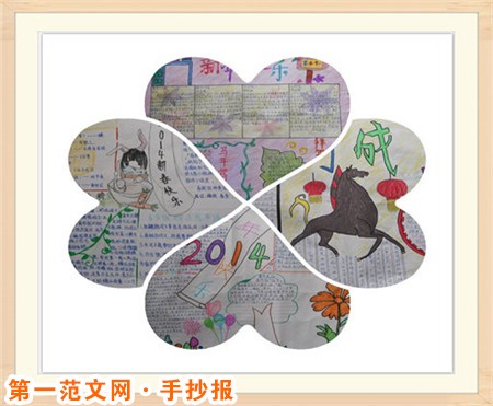 春节手抄报：有意义的春节