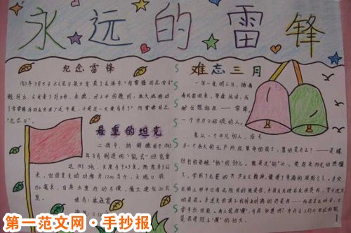 关于雷锋的手抄报：雷锋日的由来