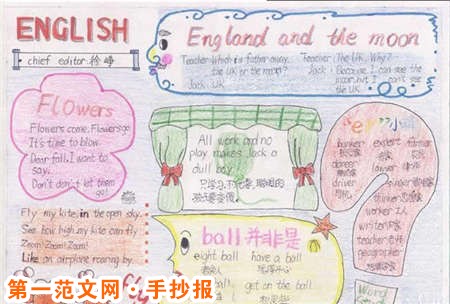感恩节手抄报：心存感恩