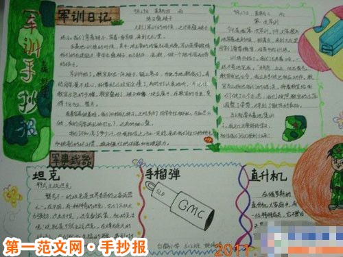 军训手抄报：什么是军训？