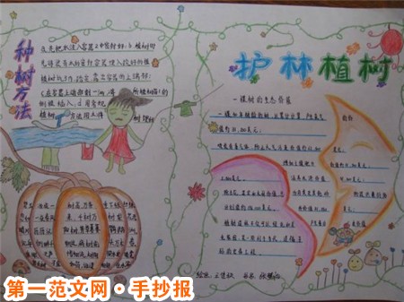 低碳生活手抄报：绿色环境