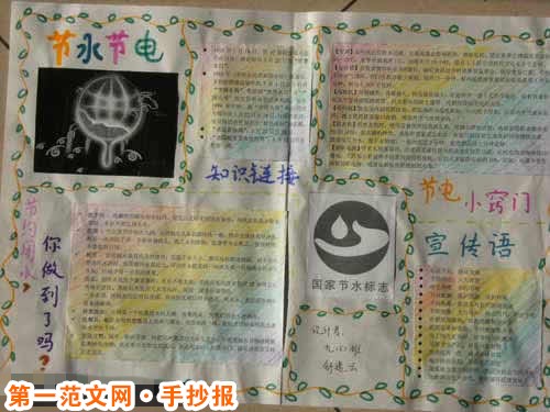 节约用水手抄报:农业用水知多少 节约用水手抄报:农业用水知多少