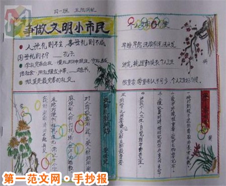 普通话手抄报：推广普通话
