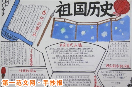 历史手抄报：孟母三迁