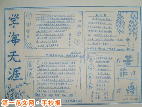 读书手抄报：宋濂的读书故事