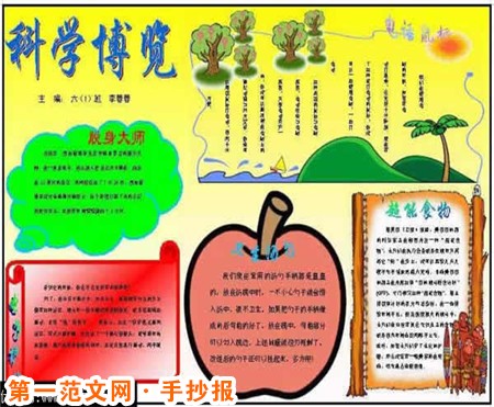 科技手抄报：小学生科技手抄报