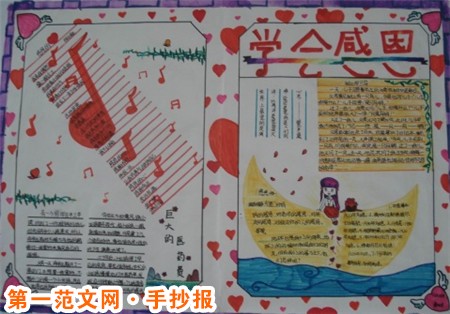 孝德感恩教育手抄报：感恩是爱的根源