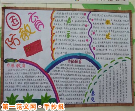 我的国防教育手抄报：强大的现代化国防力量