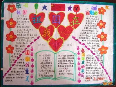 祖国在我心中手抄报:我的民族 祖国在我心中手抄报:我的民族