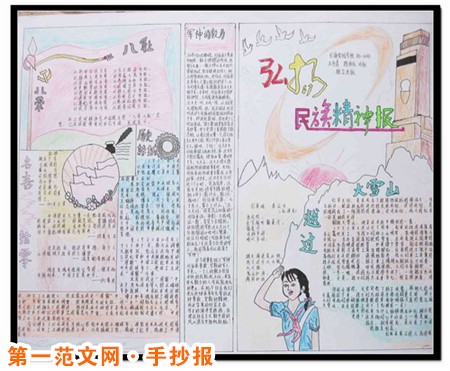 关于鲁迅的手抄报：鲁迅的家庭成员、背景