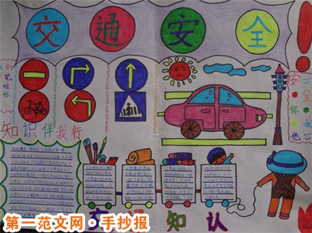 关于安全的手抄报图片：课间活动注意事项