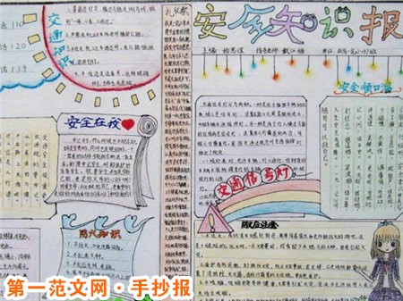 安全教育手抄报：动车紧急事故怎么办？