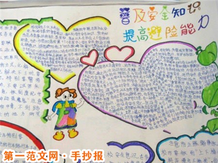 安全教育手抄报：电梯故障报警救援